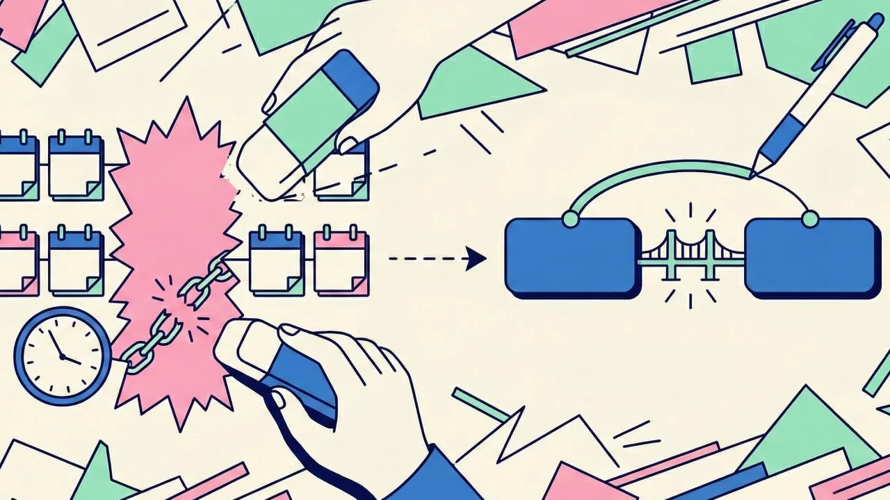 illustration demonstrating how to resolve the employment gap