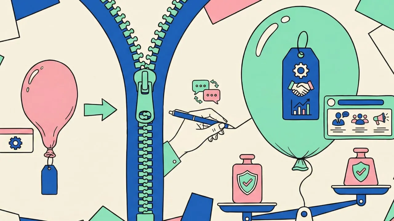 illustration showing how to frame the job title