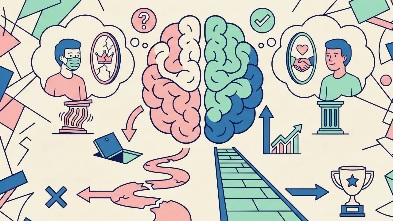 illustration showing that you should be honest in job interviews